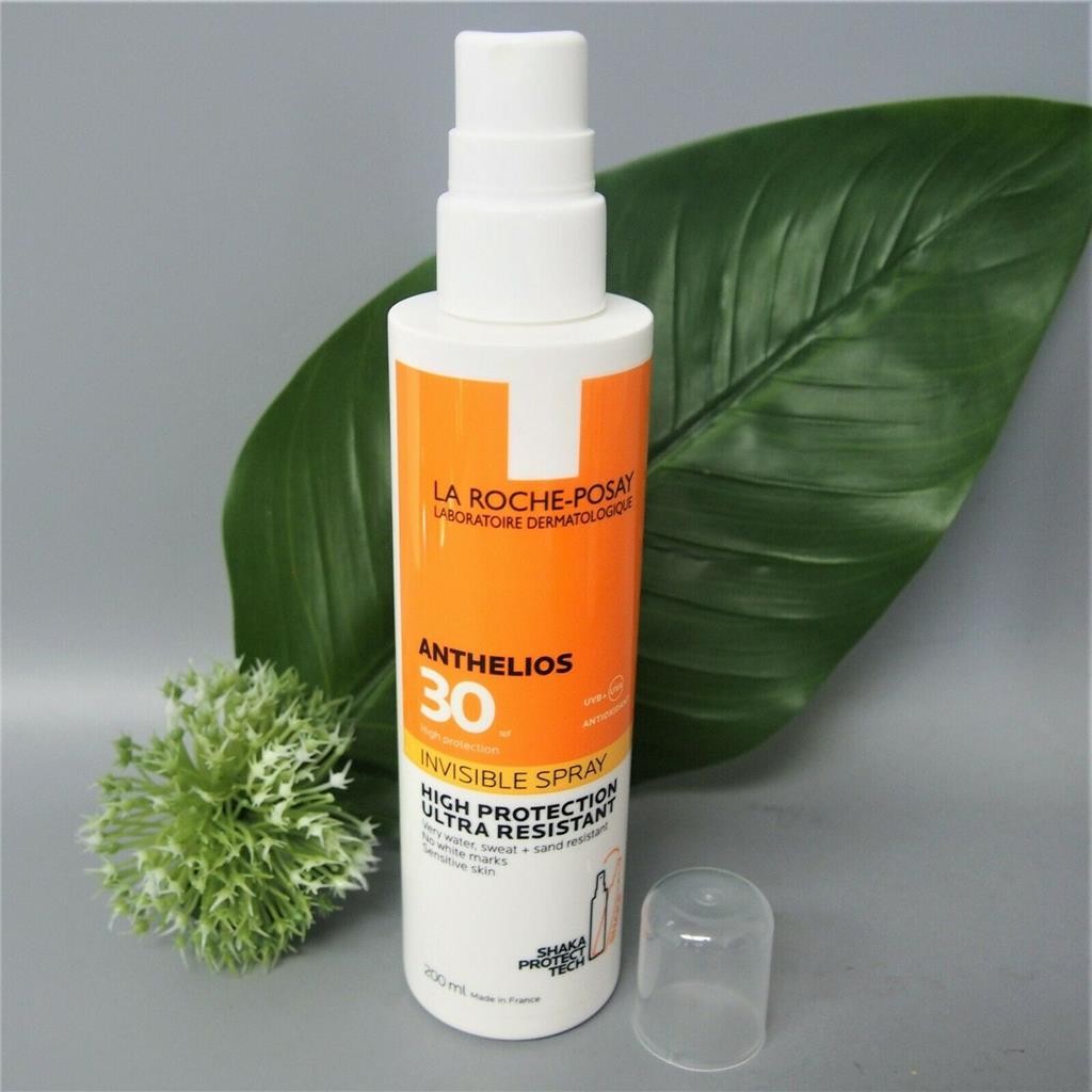 SPF 30 Sunscreen Spray for Sensitive Skin, Waterproof, 200ml