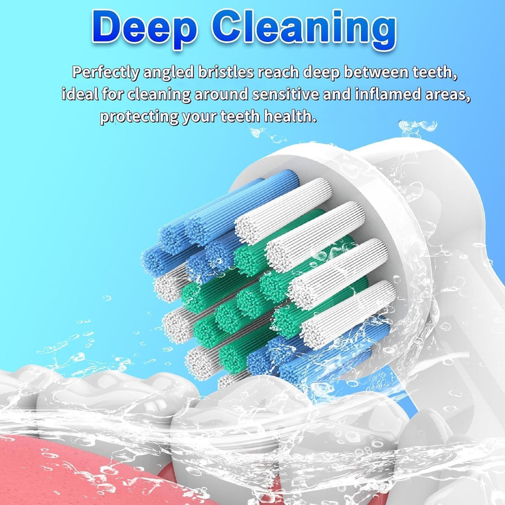 Electric Toothbrush Replacement Heads 8 Pack for Oral-B Braun
