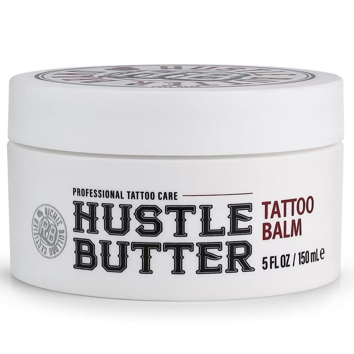 Tattoo Aftercare Balm 5oz Hustle Butter Deluxe Heals & Protects New Tattoos