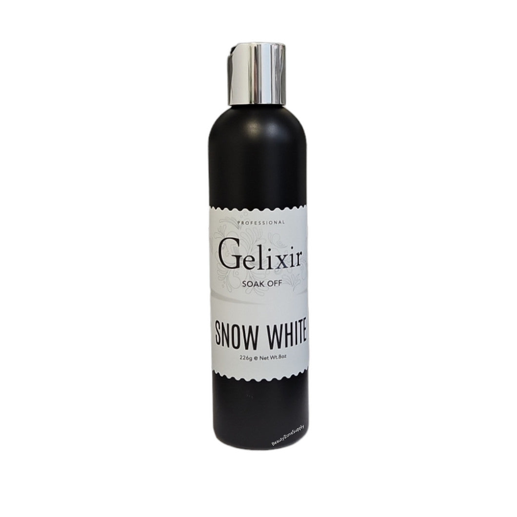 Gelixir Snow White Gel Polish Refill 8oz - Nail Care, Nail Polish