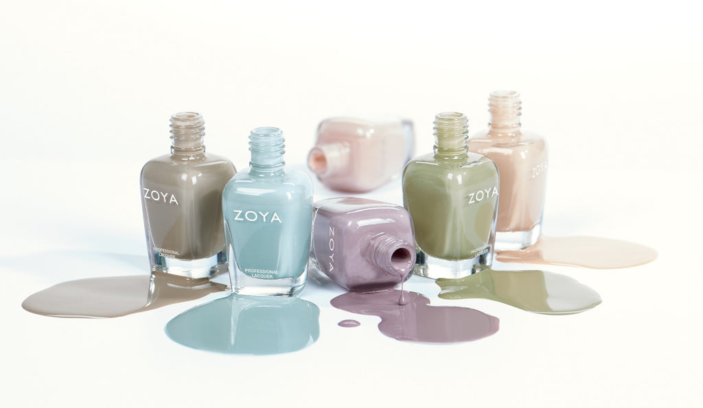 Transitional Nail Polish Set - 6 Colors for Manicure & Pedicure