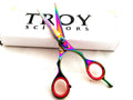 Professional 5.5-Inch Hair Cutting Titanium Scissors for Barbers and Stylists