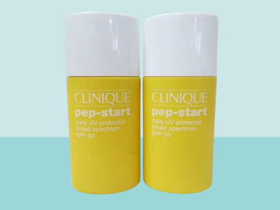 Clinique Sun Protection SPF 50 Broad Spectrum Daily UV Protector 1 oz Set of 2