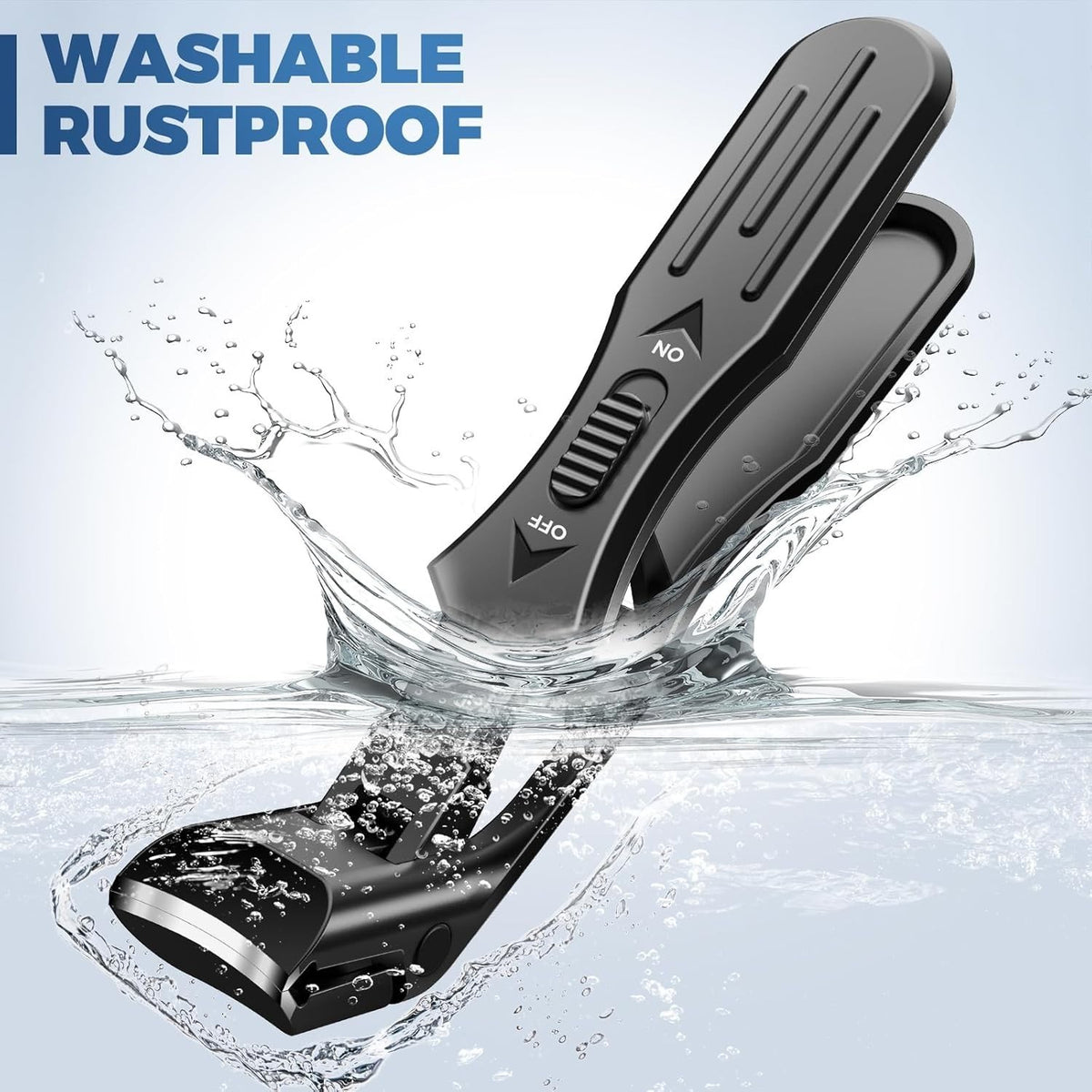 Heavy Duty Angled Toenail Clippers for Thick Nails - Large Toe Grooming Tool 2024 Upgrade