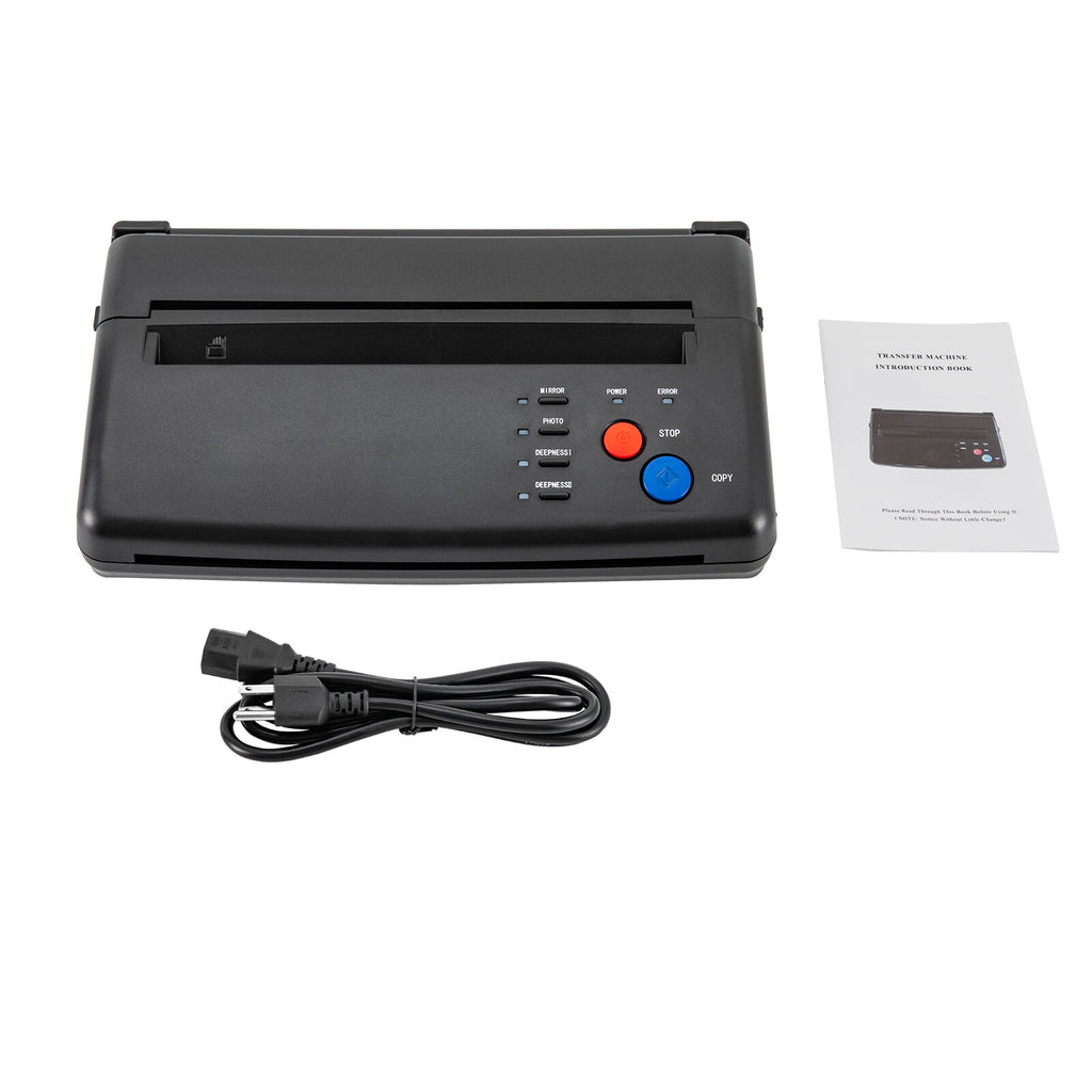 Tattoo Transfer Stencil Printer for A4 Paper - High-Definition Mirror Copy Machine