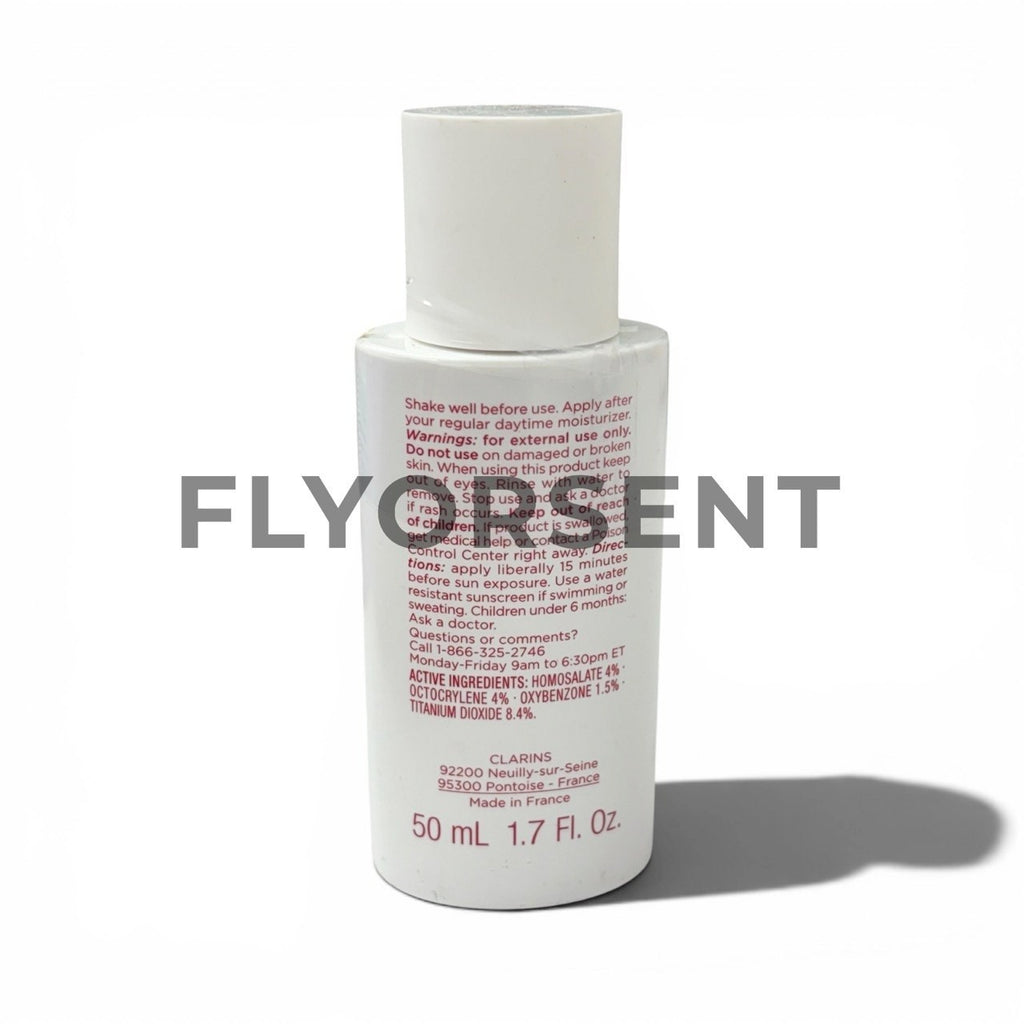 Clarins SPF 50 Tinted Oil-Free Sunscreen Light Shade - Anti-Pollution, UV Shield