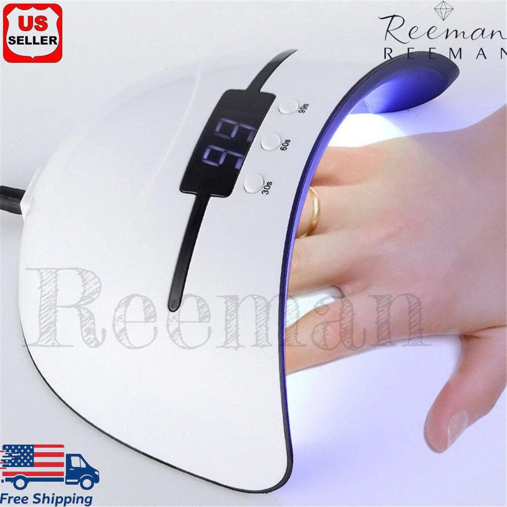 36W Nail Polish Dryer UV LED Lamp for Gel Curing Manicure Fast Drying