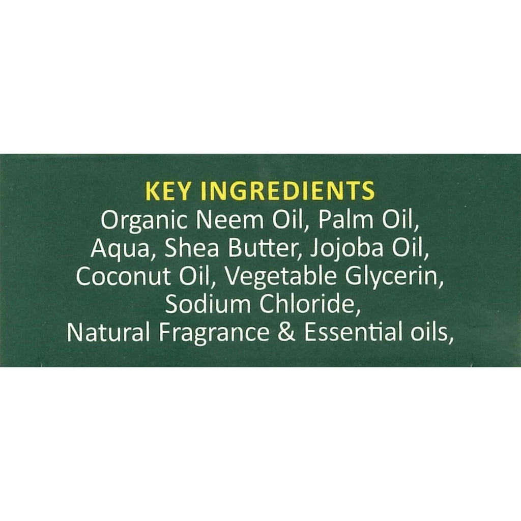 Neem & Ginger Soap for Oily Sensitive Skin - Natural Vegetable Base