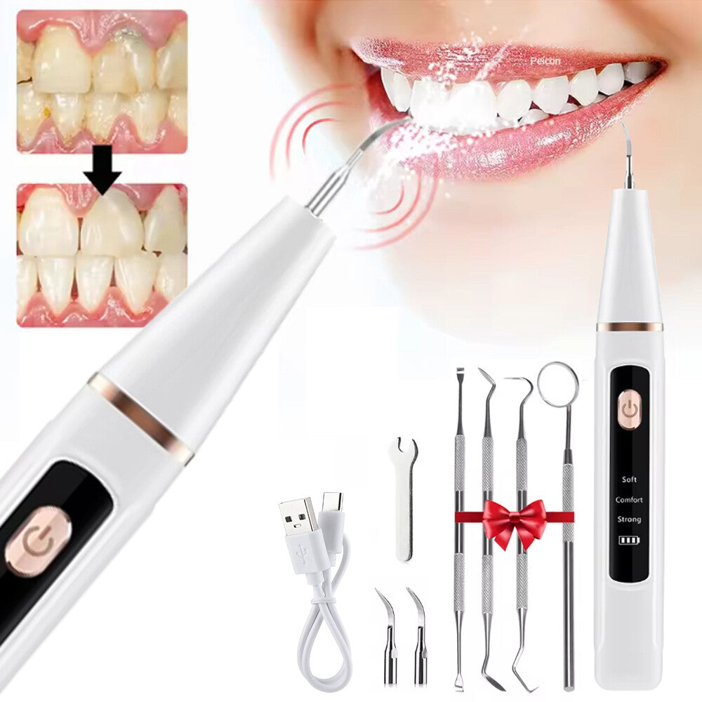 Electric Ultrasonic Dental Scaler for Teeth Tartar & Plaque Removal
