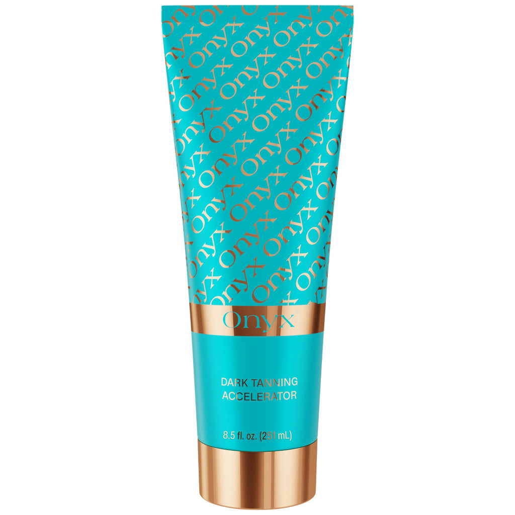 Onyx Dark Tanning Accelerator Lotion for Natural, Deep Tan 8.5 fl oz