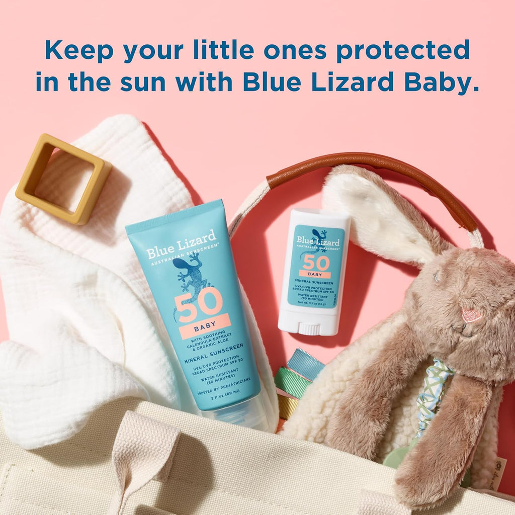 Baby Mineral Sunscreen SPF 50+ Water Resistant UVA UVB Protection 3oz