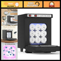 5L Compact Hot Towel Warmer Cabinet Black Spa Salon Heater for Towels