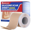 Silicone Scar Tape Roll for Keloid & Surgical Scars Reusable 1.6 x 60 Inches