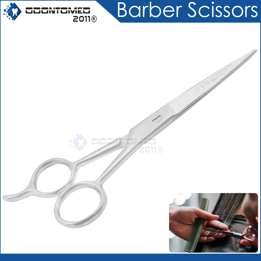 Professional Hair Cutting Scissors Set - German Steel Barber Shears 4.5" & 5.5"