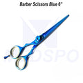 Professional Hairdressing Scissors Blue 6-Inch Salon Shears for Hair Cutting