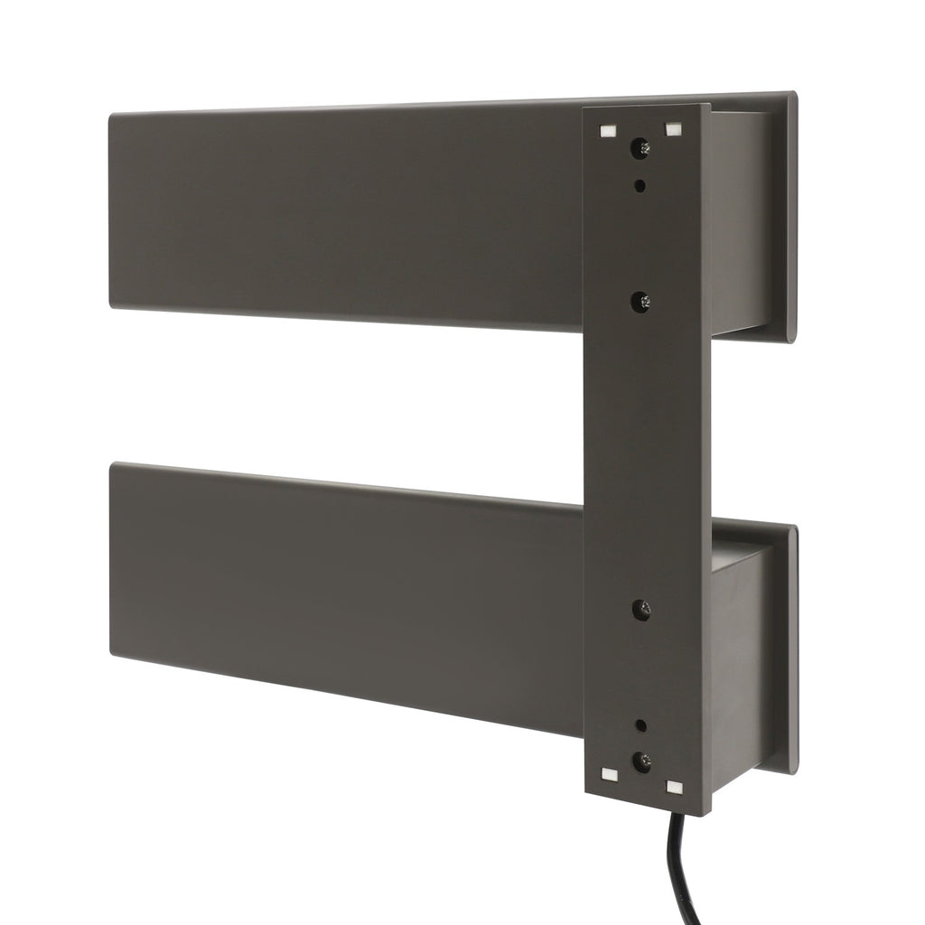 Electric Wall-Mounted Towel Warmer with Adjustable Timer and Temperature