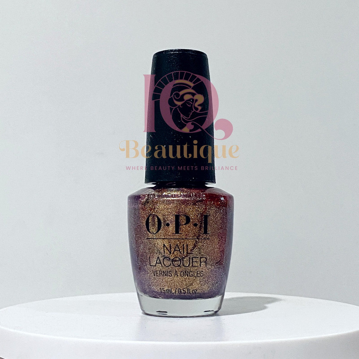 OPI Butter Me Up Toffee Nail Lacquer - Long-Lasting Gel Polish, 0.5 oz