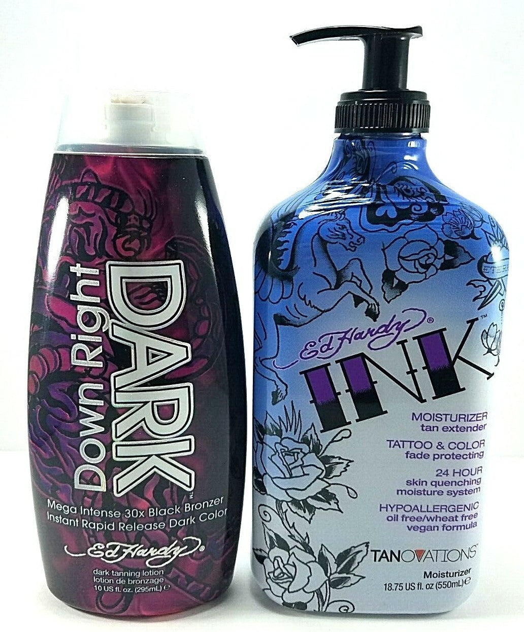 Black Bronzer & Moisturizer Gift Set - Tanning & Skin Hydration
