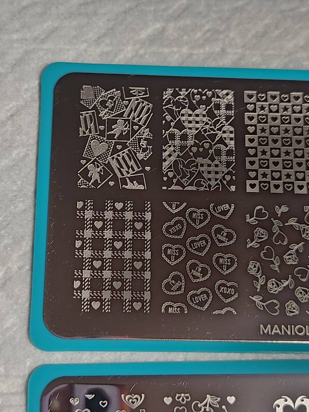 Nail Stamping Plate Set for Nail Art - Maniology Mani X Me MXM097 & MXM098