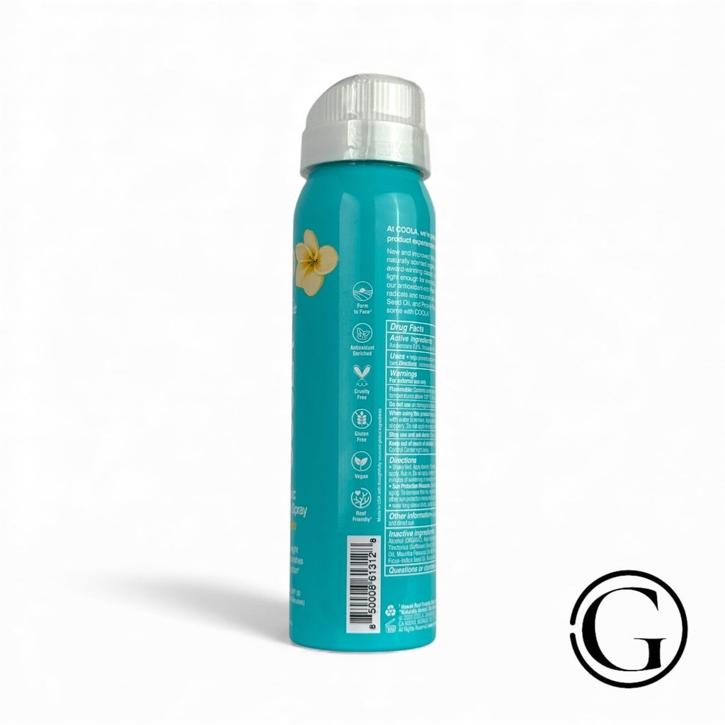 Organic Sunscreen Spray SPF 30 Pina Colada - Pack of 5, 2 fl oz