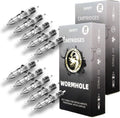 Wormhole Disposable Tattoo Needle Cartridges 50Pcs Assorted Set