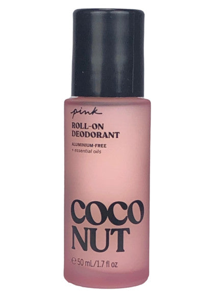Victoria's Secret Pink Coconut Roll-On Deodorant - Aluminum-Free 1.7 oz