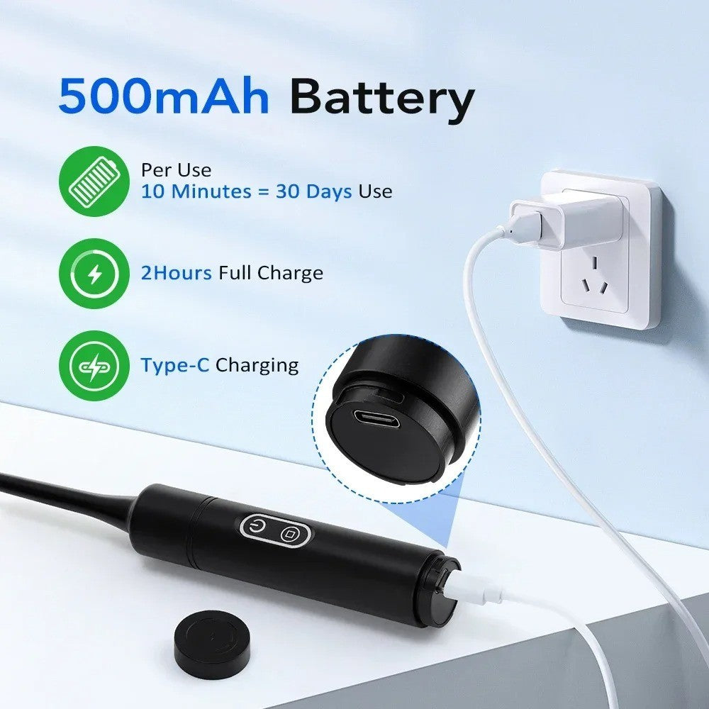 Electric Dental Scaler with 5 Modes, LED Light & USB Rechargeable