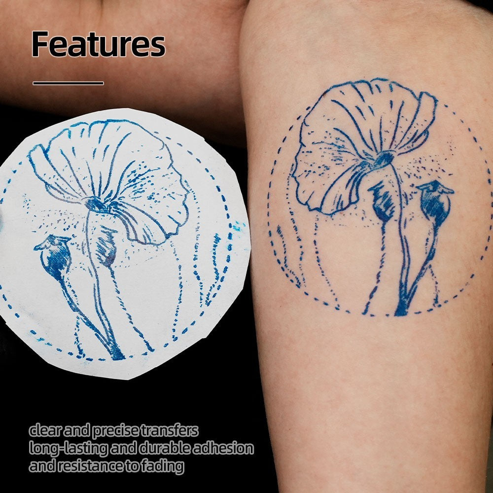 Tattoo Transfer Paper 20 Pcs A4 Stencil Sheets for Tattooing & Freehand