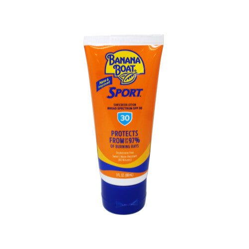 SPF 30 Sunscreen Lotion Travel Size 3oz 4-Pack for Active Skin Protection