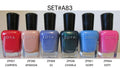 Professional Nail Polish Set - 6 Colors for Salon & Personal Use