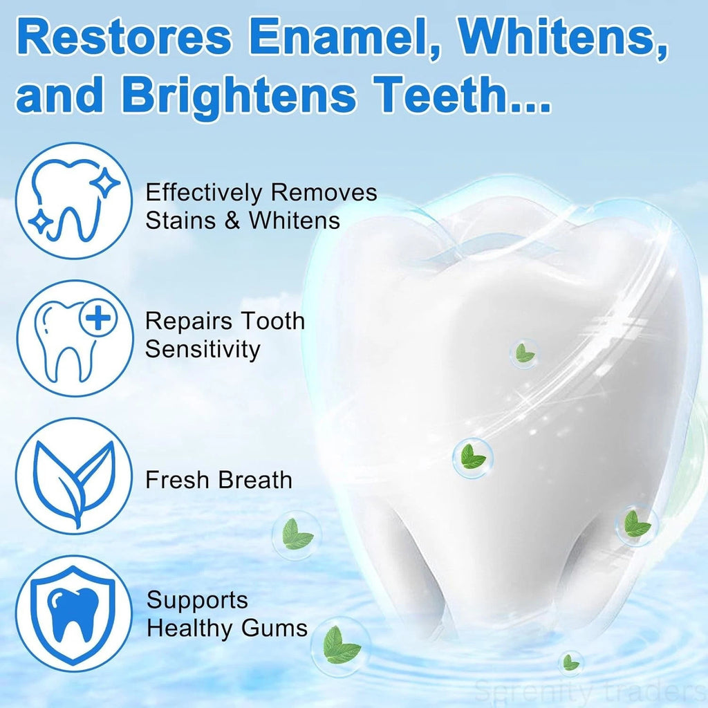 Hydroxyapatite Toothpaste 4.23 Oz - Enamel Repair Natural Whitening Fluoride-Free