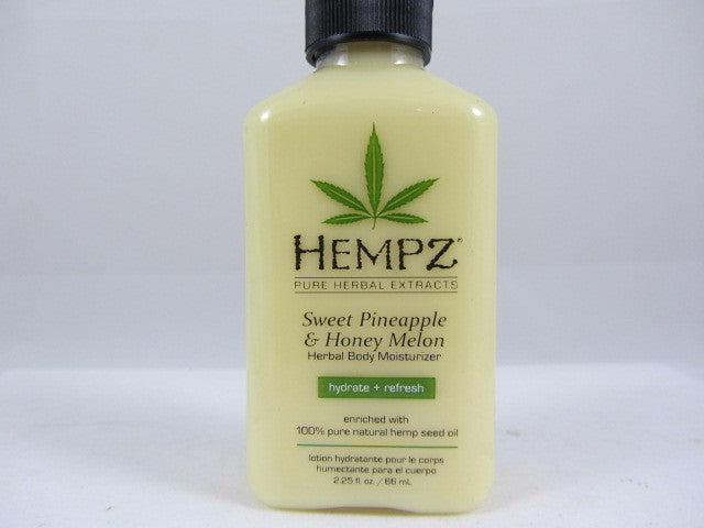 Hempz Pineapple & Honey Melon Moisturizer Lotion - Travel Size 2.25 oz