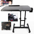 Adjustable Tattoo Workbench Tray Desk with Wheel Base - Mobile Studio Stand