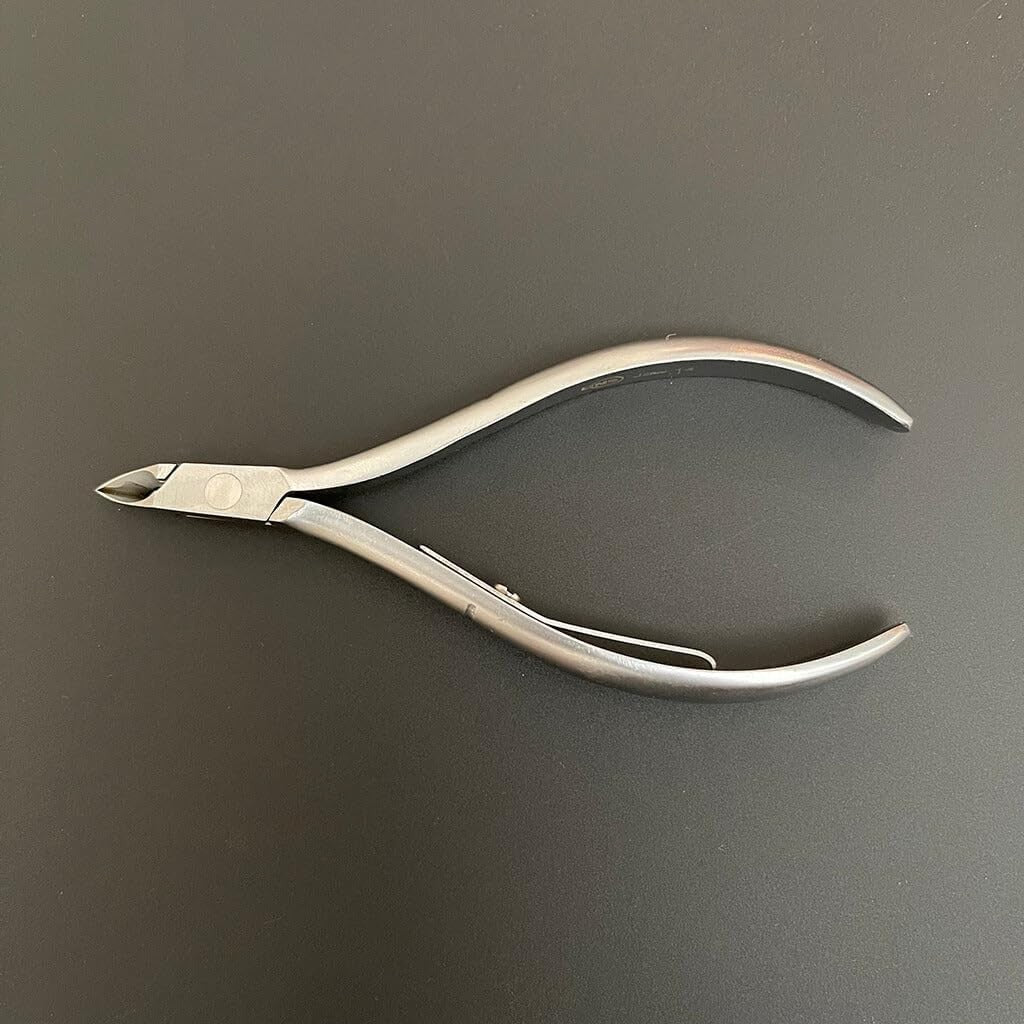 Cuticle Nipper Square Head V03 Jaw #14 - Pack of 5 Stainless Steel Nail Tools