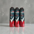 Men's Antibacterial Invisible 72H Deodorant Spray Pack of 3 - Rexona