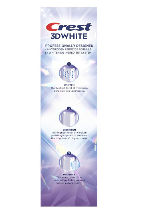 Whitening Toothpaste with Fluoride & Hydrogen Peroxide - 3.8 oz