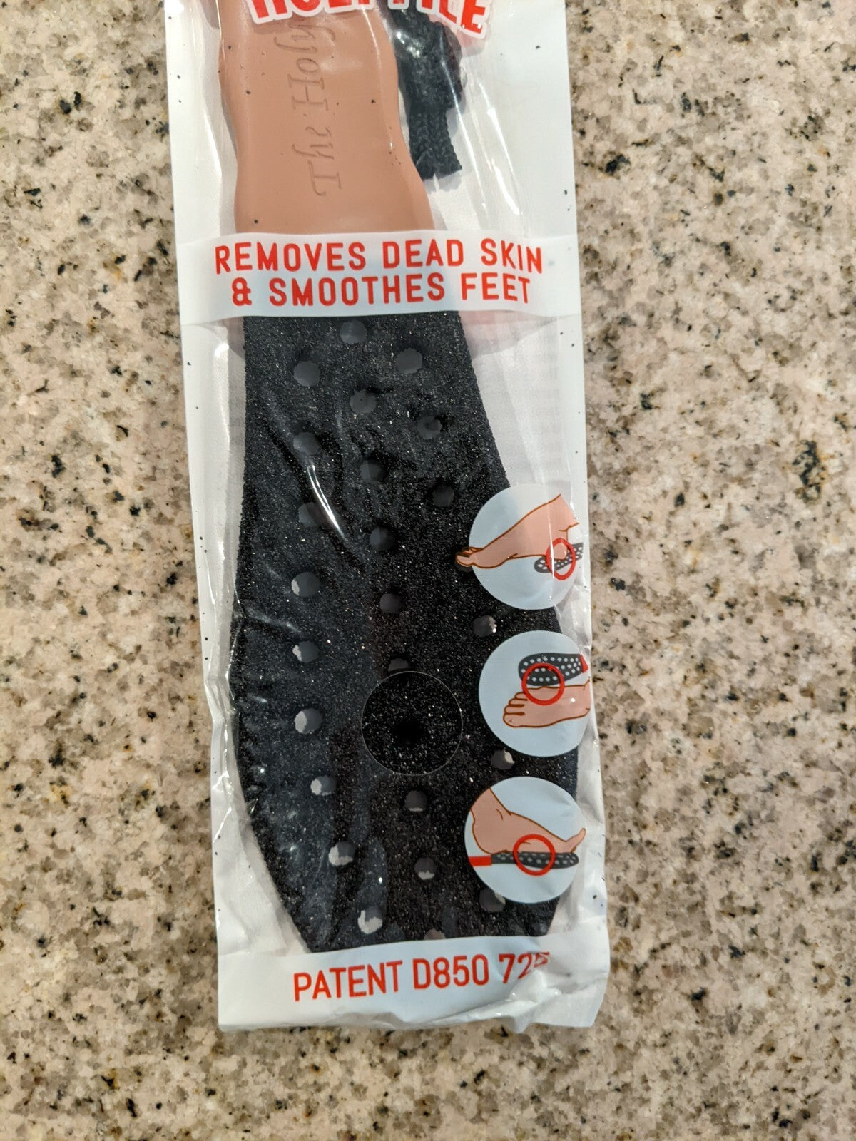 Multi-Color Coarse Foot File Callus Remover Pedicure Tool - Wet or Dry Use