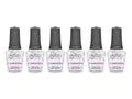 Gel Nail Base Coat - Soak Off Gel Foundation for Manicure, 0.5 Oz (Pack of 6)