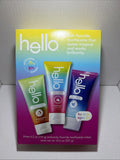 Kids Fluoride Toothpaste Set - Unicorn, Mermaid & Dragon Flavors, 3 Pack