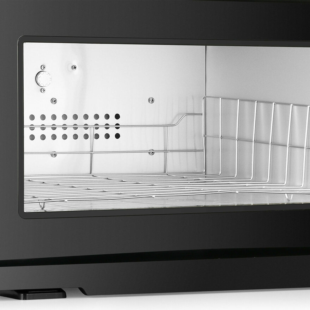 18L UV Sterilizer Hot Towel Warmer Cabinet Stainless Steel for Spa Salon