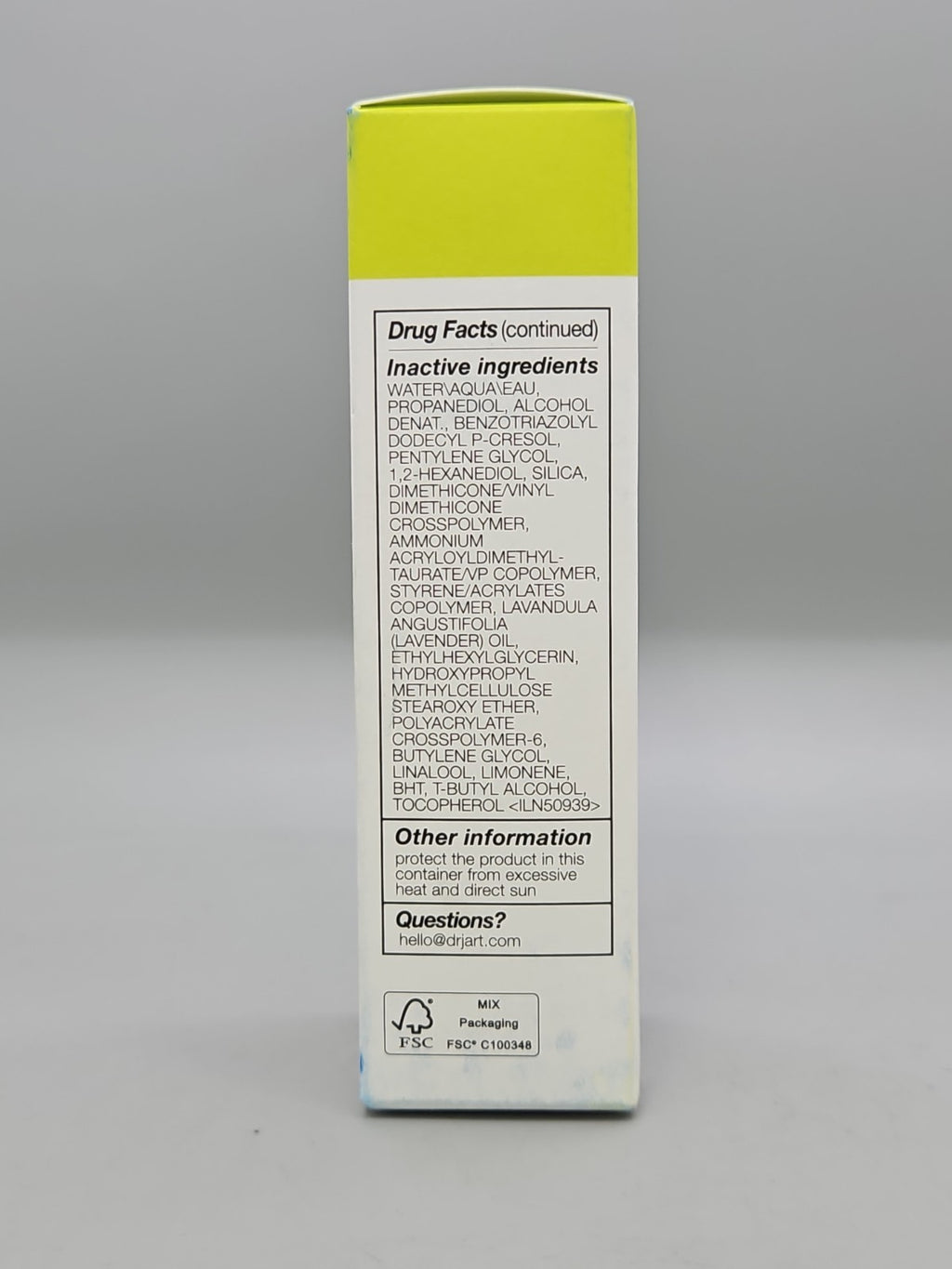 Sun Protection Sunscreen SPF 50+ Fluid for Face and Body 100mL