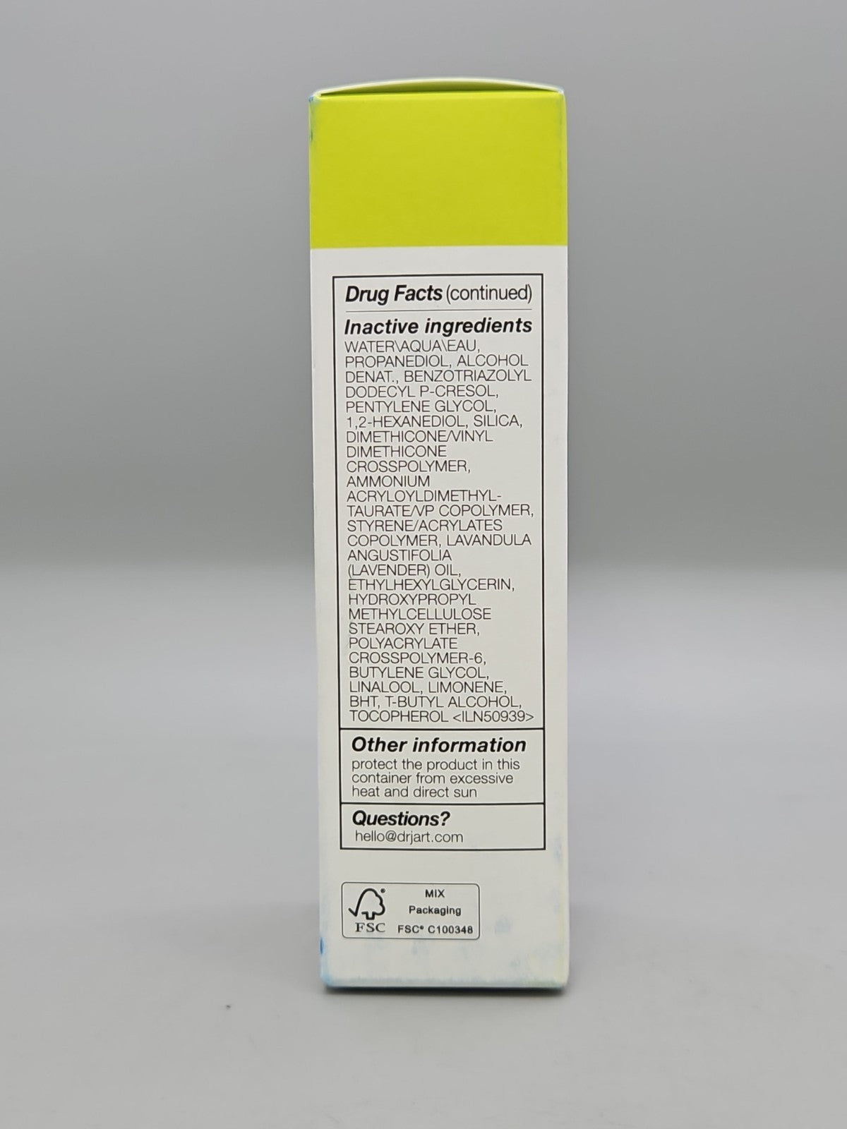 Sun Protection Sunscreen SPF 50+ Fluid for Face and Body 100mL