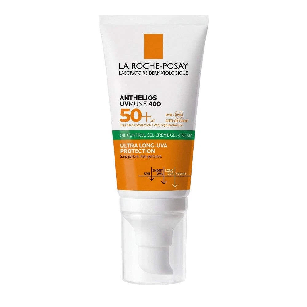 Oil Control SPF50+ Gel-Cream Sunscreen for Sensitive Skin 50ml
