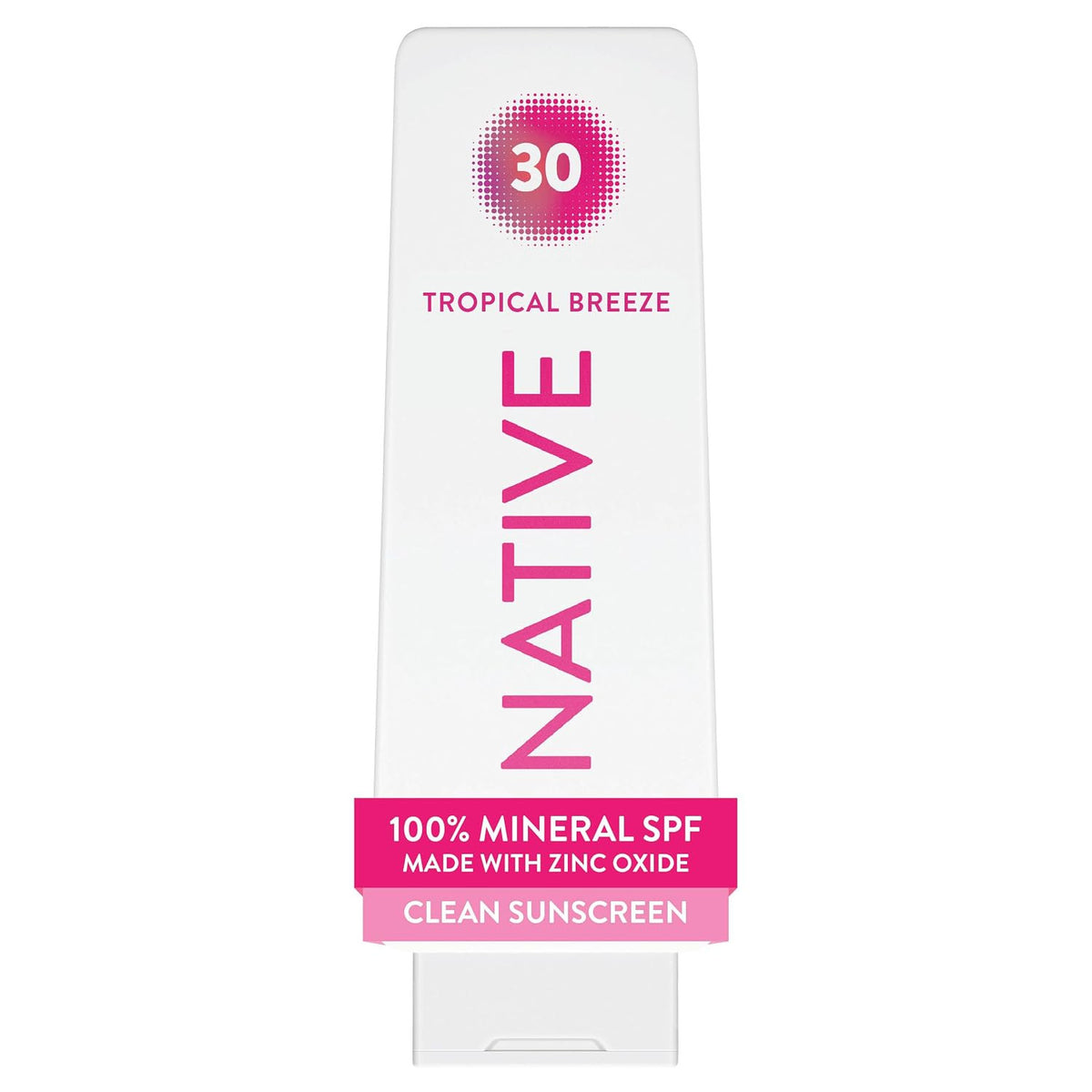 Mineral Sunscreen SPF 30 Tropical Breeze 4.97oz | Zinc Oxide Sun Protection