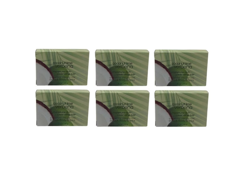 Vintage Coconut Lime Verbena Cleansing Bar Soap 1.5 oz - Moisturizing & Refreshing