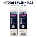 Philips Sonicare G3 Premium Gum Care Replacement Brush Heads - Black, 4 Pack