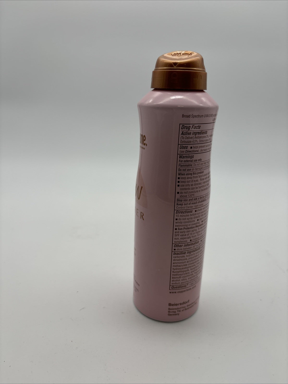 Glow with Shimmer Sunscreen Spray SPF 30 Water-Resistant Broad Spectrum
