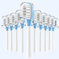 10 Pack Electric Toothbrush Replacement Heads Compatible with Laifen Wave