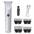 Cordless Men’s Hair Clippers and Beard Trimmer Set - Rechargeable Barber Shaving Machine