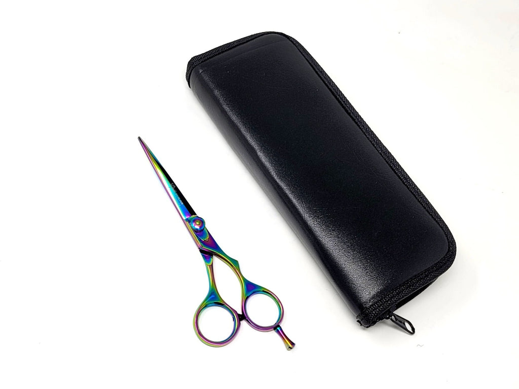 Professional German Hair Cutting Scissors 6.5 Inch Multi Color Titanium Coated